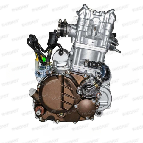 Двигатель ZS174MN-3 (CBS300) (74x65) 4-кл, КПП - 5, вод.охл, без радиаторов с кикстартером