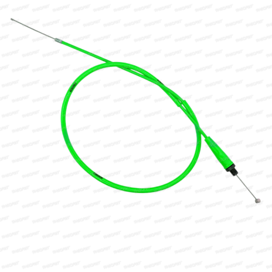 Трос газа NIBBI 4T (Cross CB ) возд.охлаждение (L930 мм, общая длина 1060 мм) (Зеленый)