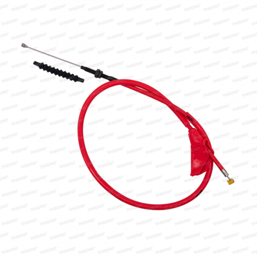 Трос сцепления NIBBI 4T (Cross CB ) возд.охлаждение (L990 мм, общая длина 1120 мм) (Красный)
