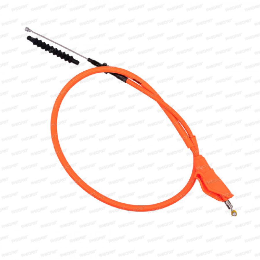Трос сцепления NIBBI 4T (Cross CB ) возд.охлаждение (L990 мм, общая длина 1120 мм) (Оранжевый)