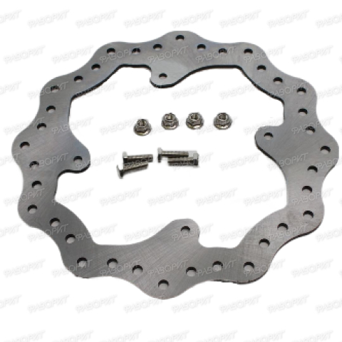 Диск тормозной задний ROCKOT R5/R5F/R7/ZX450 (D=240мм, посадка=120мм, диагональ 4*140мм)