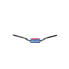 Руль Scar O2 ø28,6 (1 1/8") McGrath-Short Style KTM черный руль - темно-синяя подушка