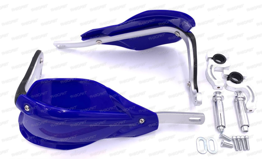 Защита рук (пара) ф=28-22мм, с метал. усилением, синяя