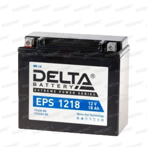 Аккумулятор DELTA EPS 1218 20Ач прямая полярность