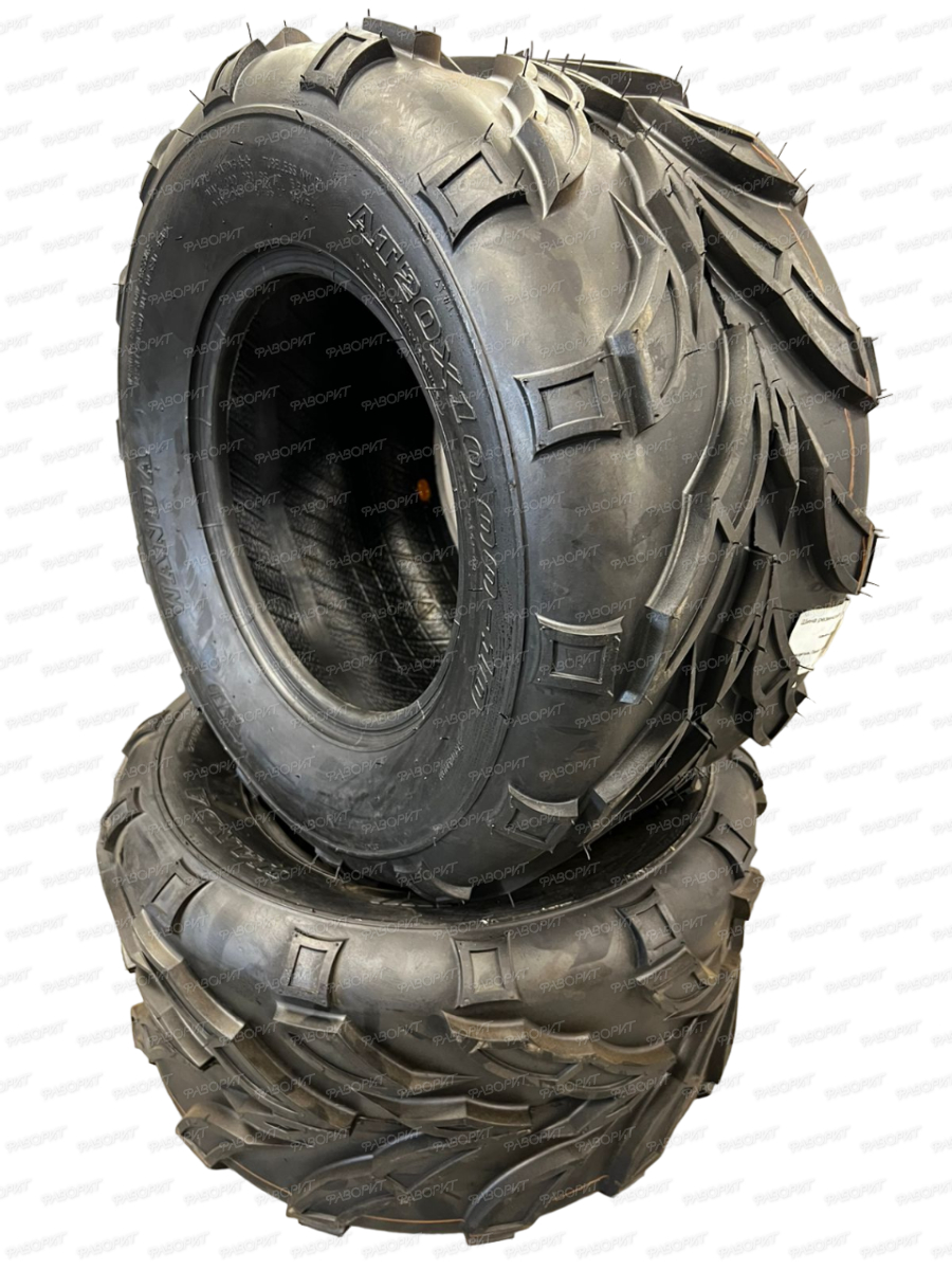 Покрышка ATV 10" 20 х 10.00 - 10 (Р361) без камеры, AVENGER 150 задние WANDA