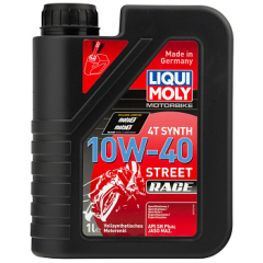 Масло моторное LIQUI MOLY Motorbike 4T Synth Street Race 10W-40 синт. 1л