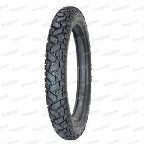 Покрышка ПетроШина 17" Л-367, 3.00-17 (90/90-17) с камерой, Альфа, Дельта, Zodiak