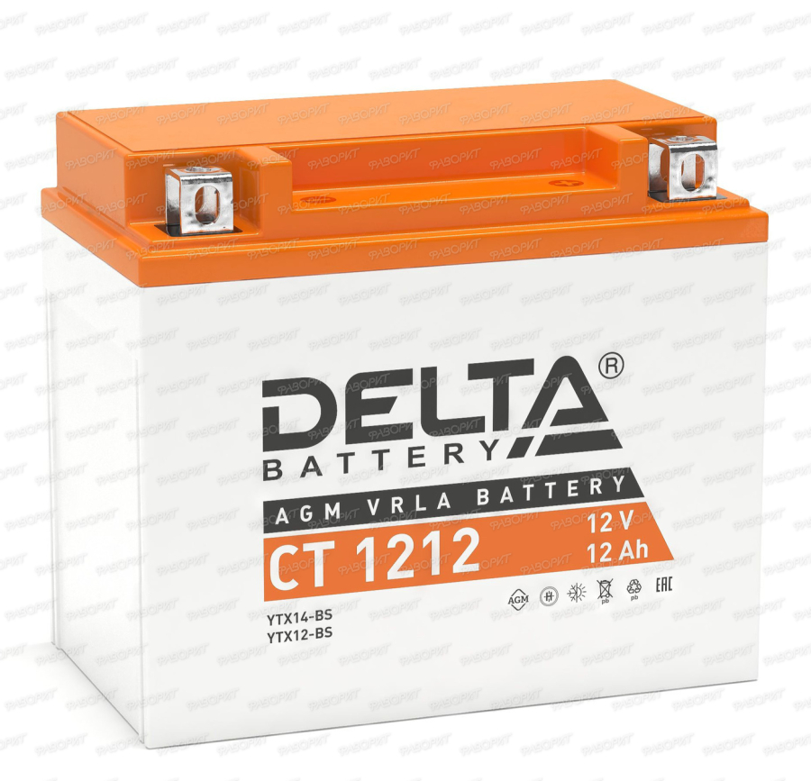 Аккумулятор DELTA CT 1212
