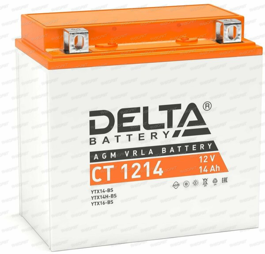 Аккумулятор DELTA CT 1214