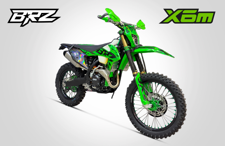 Мотоцикл кроссовый BRZ X6M (182FMM-DONC, 2022)
