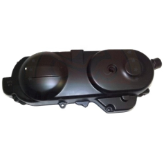 Крышка картера GY6-50 левая короткая 10" 400мм (вариатора FT50QT-4) (669 ремень) голая