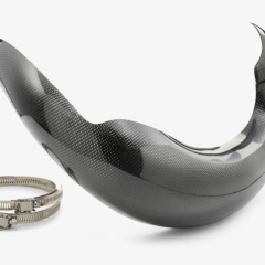 Защита резонатора КТМ EXC/SX 24-25г (карбон)