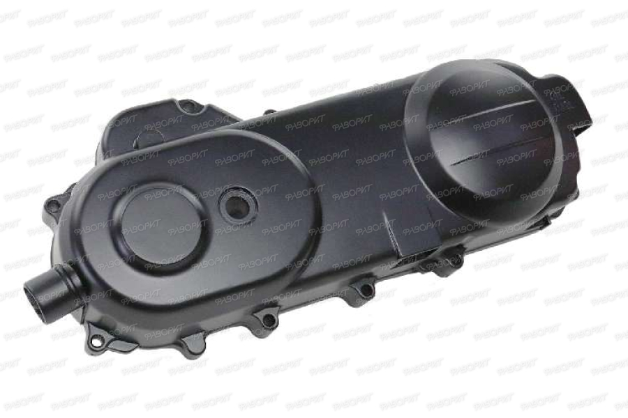 Крышка картера левая (вариатора) (139QMB) голая R12" чёрная