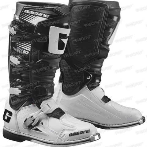 Мотоботы Gaerne SG-10 White Black 43