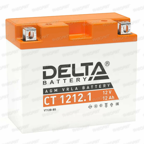 Аккумулятор DELTA CT 1212.1 12 Ач прямая полярность