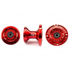 Ступица передняя CNC (R12"/14"/17" d=15mm) красная