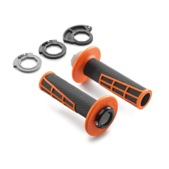 Грипсы (ручки руля) на зажиме со сменными кулачками ручки газа ODI KTM SX/SXF/125-450/16