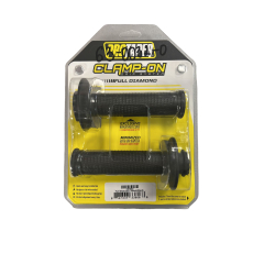 Грипсы на зажиме черные Pro Taper ClampOn Full Diamond KTM SX/SXF/EXC/EXCF/125-500/16->