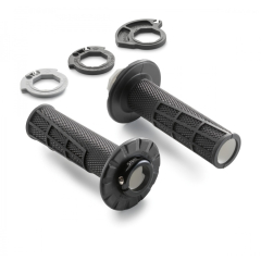 Грипсы ODI черные с кулачками ручки газа KTM 2T/4T SX/EXC/SXF/EXCF/125-500/16->