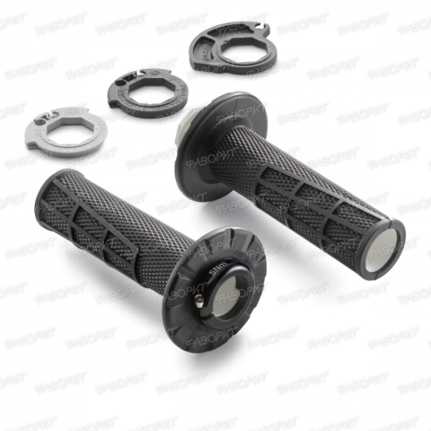 Грипсы ODI черные с кулачками ручки газа KTM 2T/4T SX/EXC/SXF/EXCF/125-500/16->