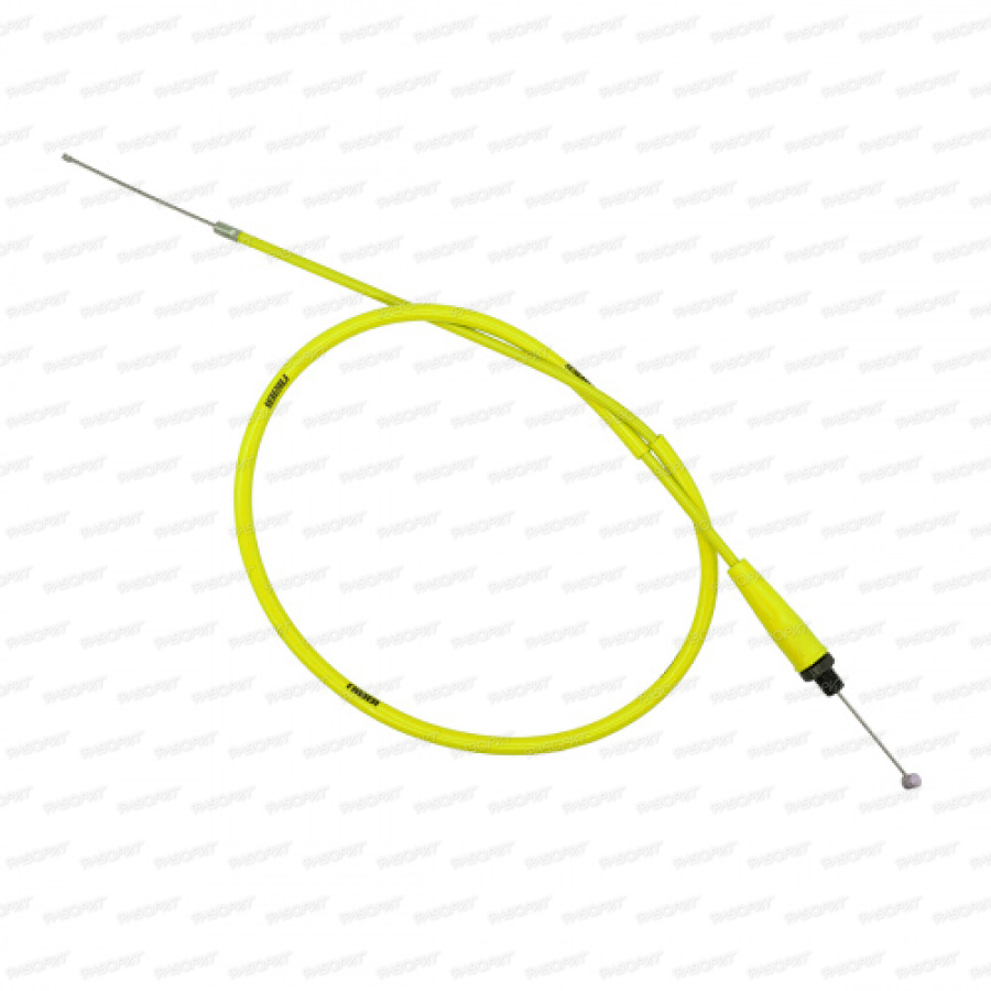 Трос газа NIBBI 4T (Cross CB ) возд.охлаждение (L930 мм, общая длина 1060 мм) (Желтый)