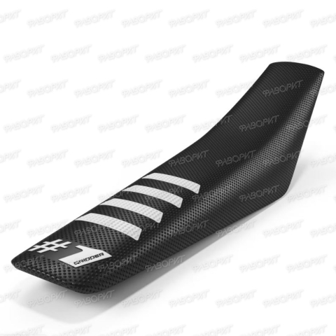 Чехол ONEGRIPPER Ребристый Черно - белый